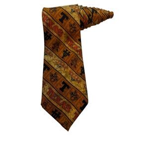 Eagle Neckwear University Of Texas Logo Longhorns Collegiate Novelty Necktie
